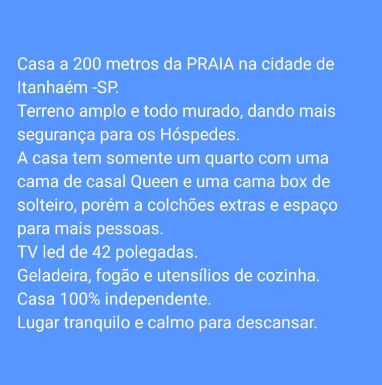 200M Da Praia, Piscina Itanhaém Extérieur photo